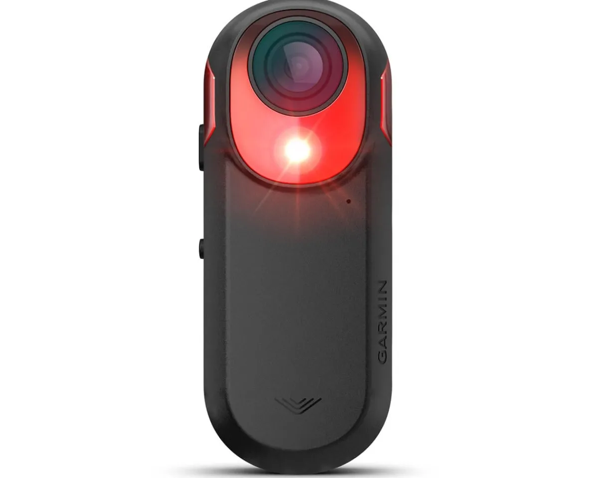 Garmin Bike Computers|Mounts & Handlebar Accessories|Varia RCT715 Rearview Radar w/ Tail Light & Camera (Black) (65 Lumens)