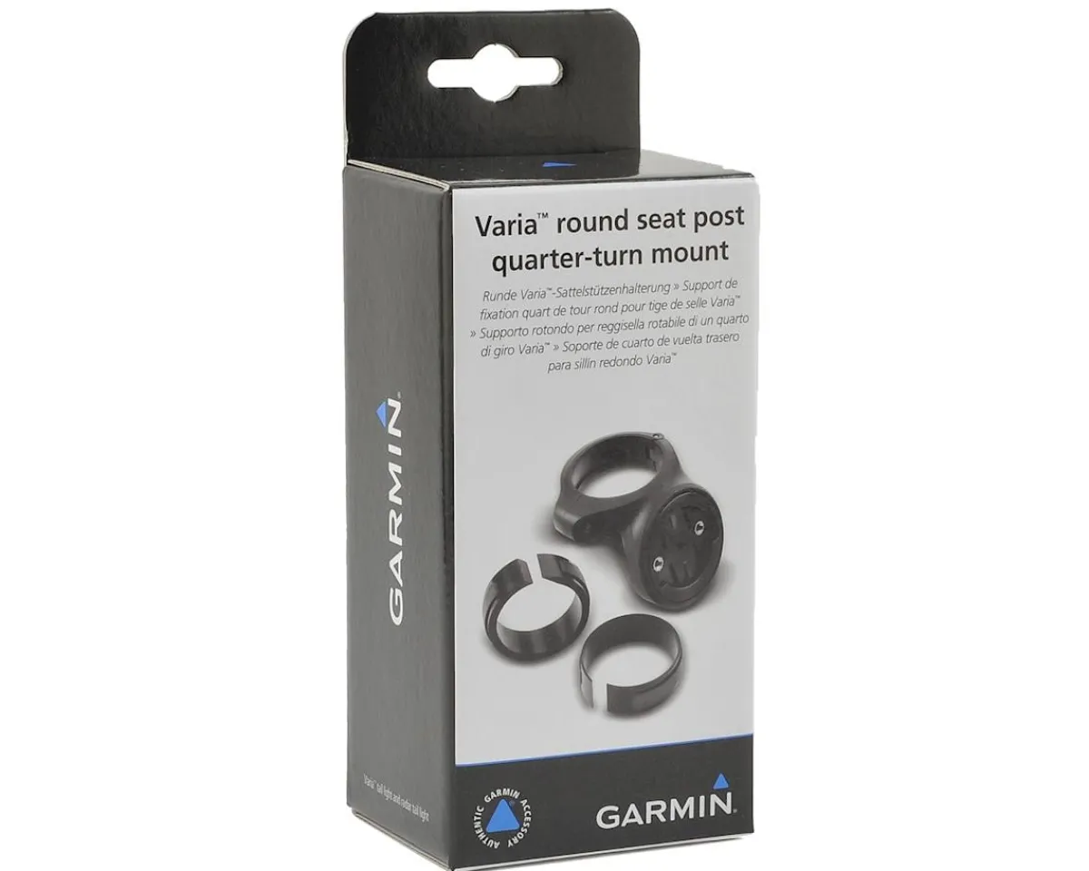 Garmin Mounts & Handlebar Accessories|Holiday Shopping|Varia Round Seat Post Quarter-Turn Light Mount