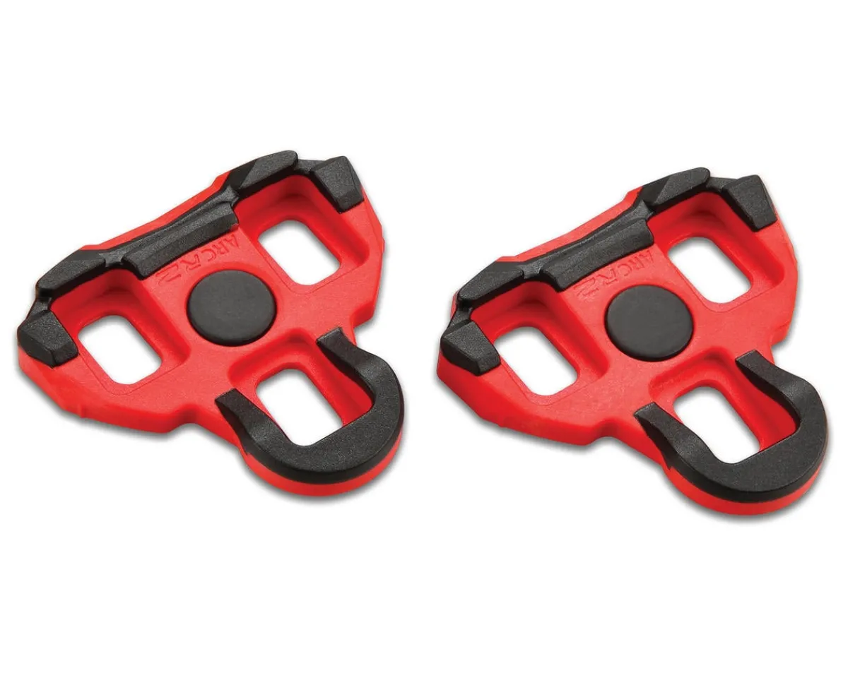 Garmin Shoes|Pedals & Cleats|Vector Replacement Cleats (Red) (Look Keo) (6°)