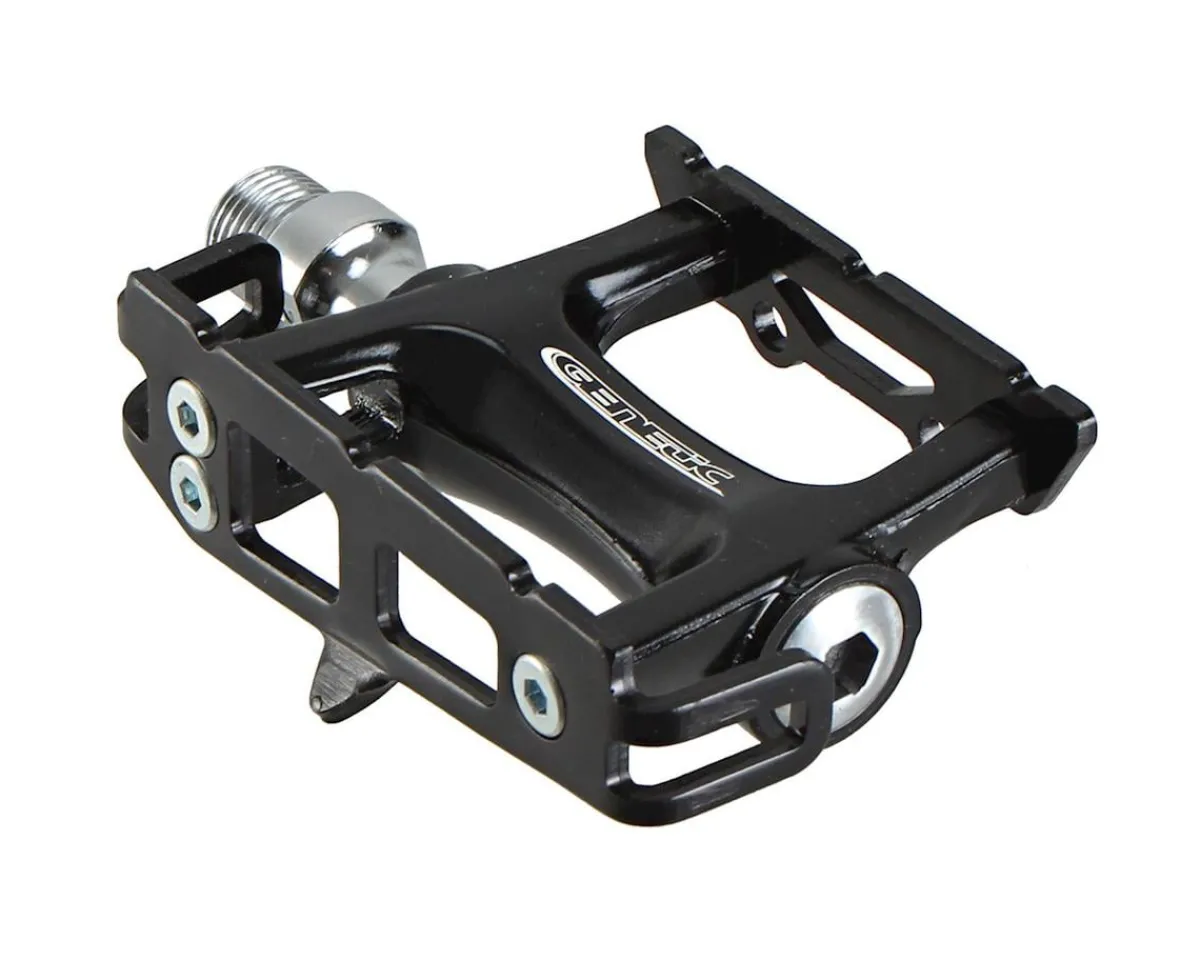 Genetic Pedals & Cleats|Pro Track Pedals (Black)