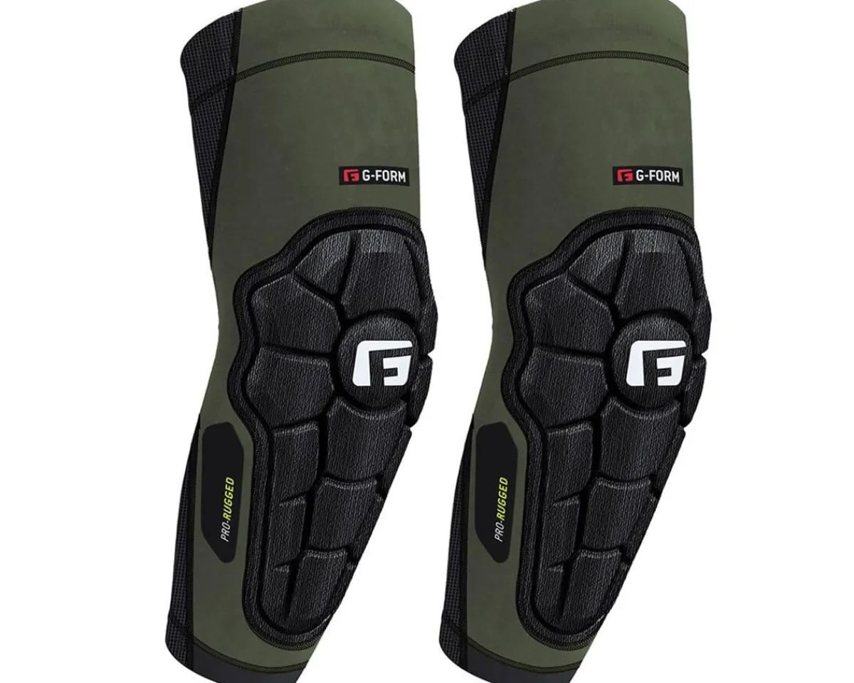G-Form Pads & Body Armor|Pro Rugged Elbow Guards (Army Green) (XS)