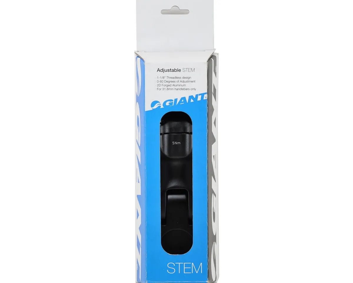 Giant Stems & Parts|Adjustable Stem (Black) (31.8mm) (95mm) (Adjustable)