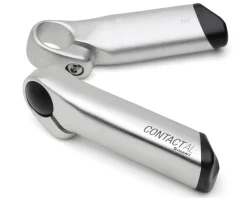 Giant Handlebars|Aluminum Contact AL Bar Ends (Silver)