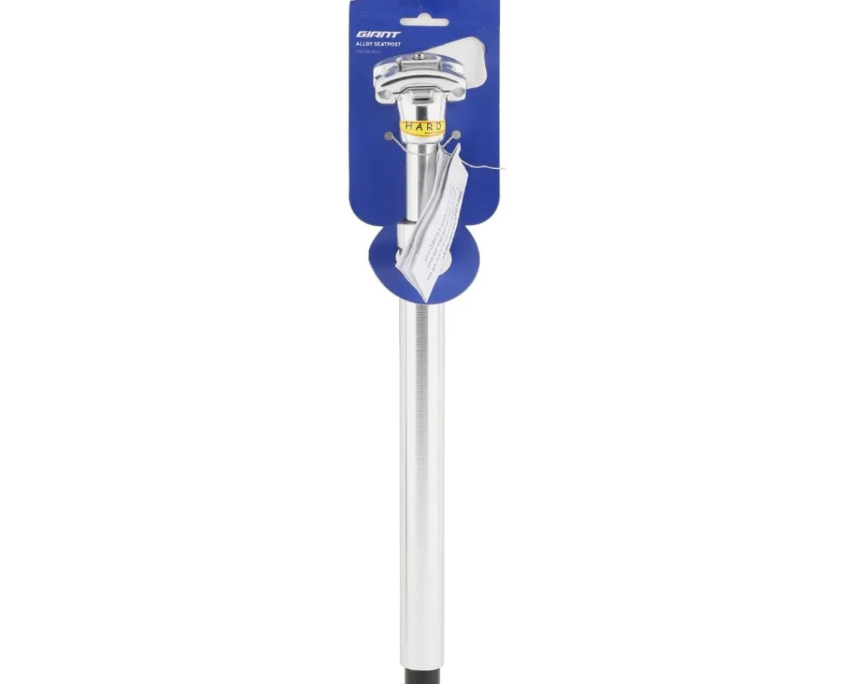 Giant Seatposts & Clamps|Comfort Suspension Seatpost (Silver) (27.2mm) (350mm)