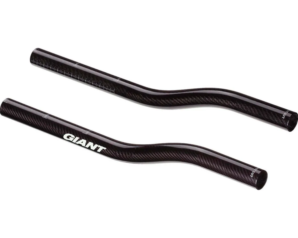 Giant Handlebars|Connect SL Carbon Aerobar Extensions (Black) (S Bend)