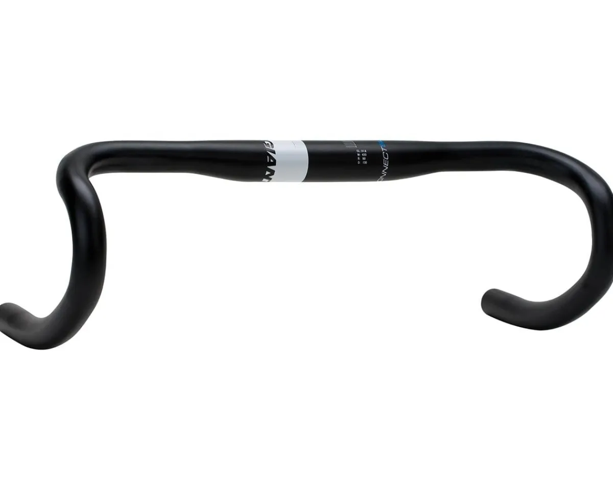 Giant Handlebars|Connect SL Road Handlebar (Black/White) (42cm)