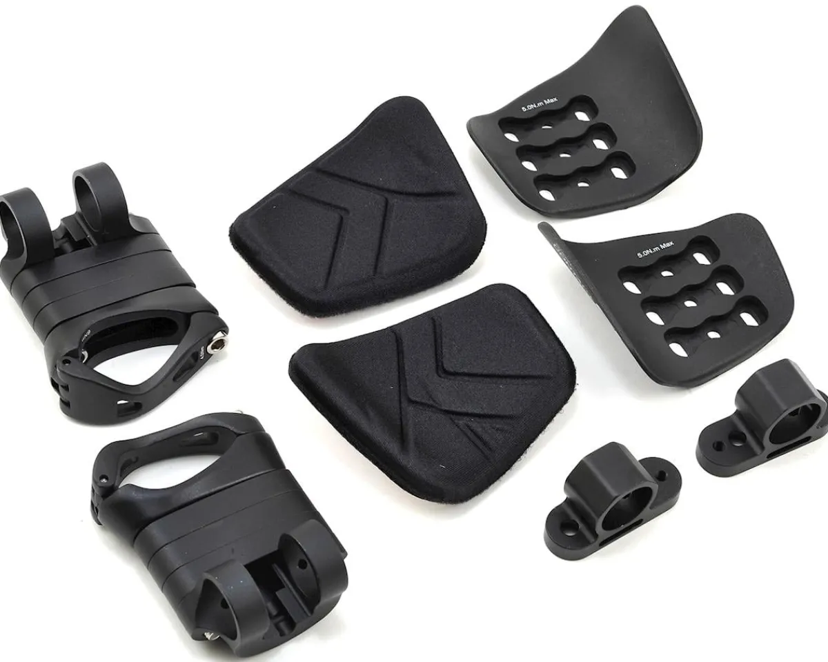 Giant Handlebars|Contact SLR Aero Clip-On Clamps (Black)