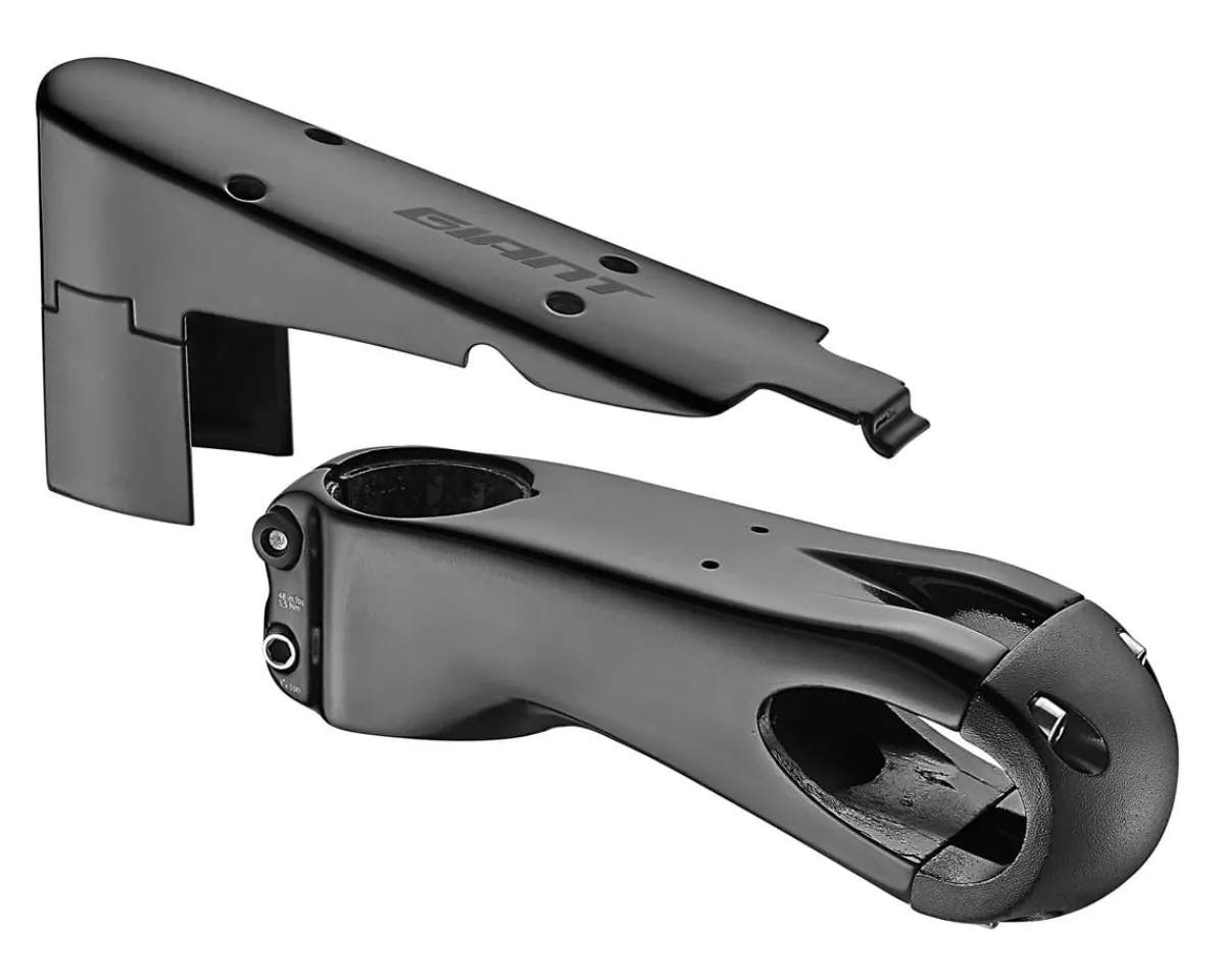 Giant Stems & Parts|Contact SLR Aero OD2 Stem & Cover (Black) (100mm) (8°) (For 2018+ Propel)