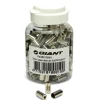 Giant Cables & Housing|5mm Brass Brake Housing Ferrules (Silver) (200)