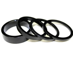 Giant Headsets & Spacers|OD2 Alloy Headset Spacer Kit (Black) (1-1/4") (Also Fits Canyon)