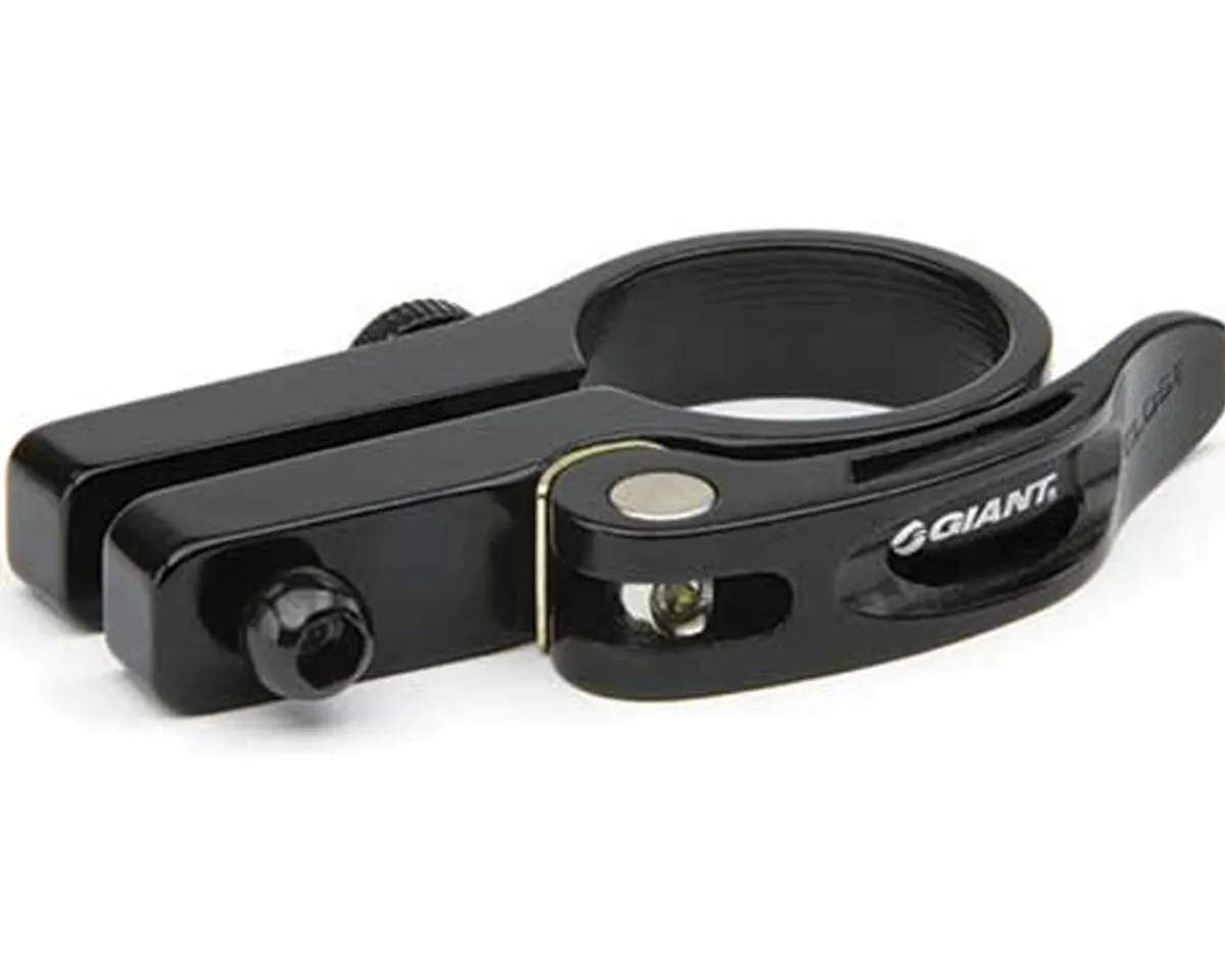 Giant Racks, Fenders, & Trailers|Seatposts & Clamps|Quick Release Seatpost Clamp (Black) (w/ Rack Mount) (31.8mm)