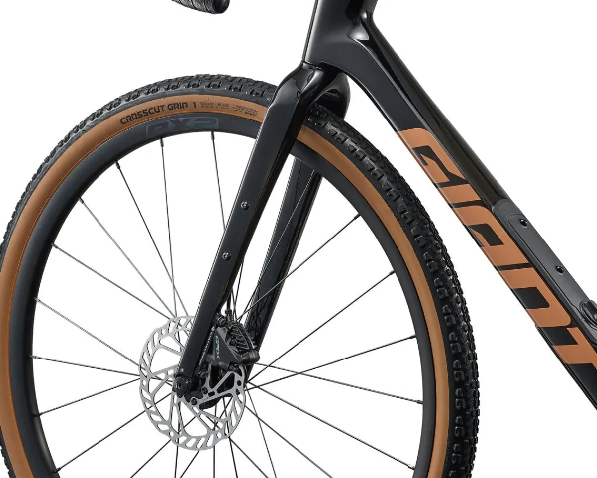 Giant Gravel Bikes|Giant Bikes|Revolt Advanced 2 Gravel Bike (Carbon Smoke) (M)