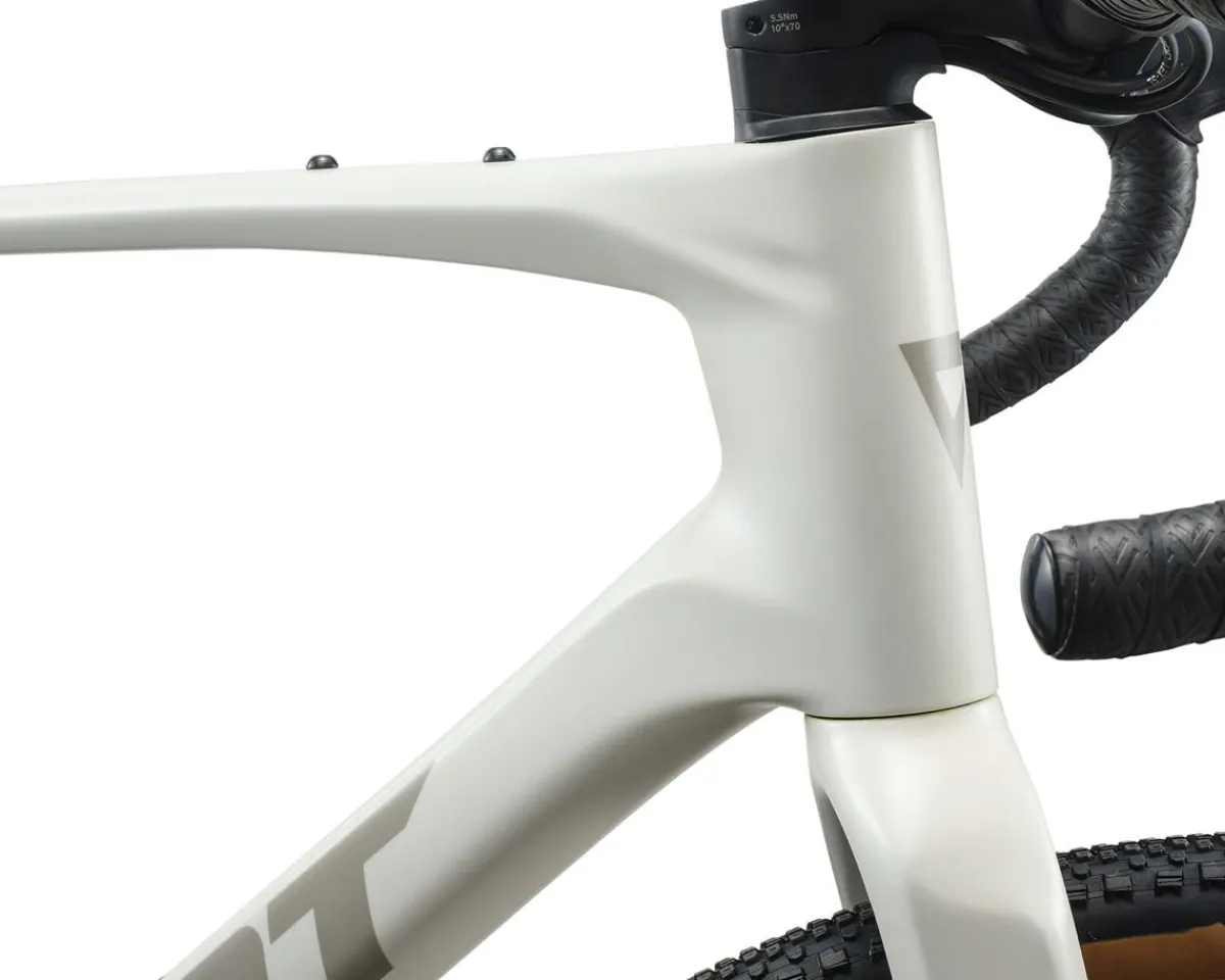 Giant Gravel Bikes|Giant Bikes|Revolt Advanced 0 Gravel Bike (Snow Drift) (M/L)
