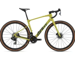 Giant Gravel Bikes|Giant Bikes|Revolt Advanced Pro 0 Gravel Bike (Cyber Lime) (M/L)