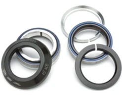 Giant Headsets & Spacers|1-1/8" Road Integrated Headset (Black)