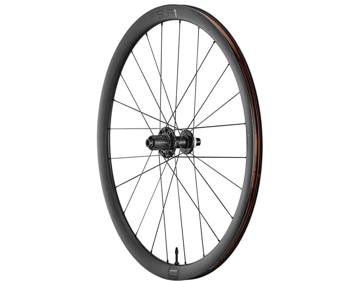 Giant Wheels & Parts|SLR 1 36 Disc Road Wheels (Black) (Shimano HG 11/12) (Rear) (12 x 142mm) (700c) (Centerlock) (Tubeless)