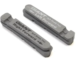 Giant Brakes|SLR0 WheelSystem Carbon Brake Pad Inserts (Grey) (1 Pair) (For Shimano/SRAM)