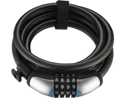 Giant Bike Locks|SureLock Flex Combo Coil Cable Lock (12mm x 180cm)