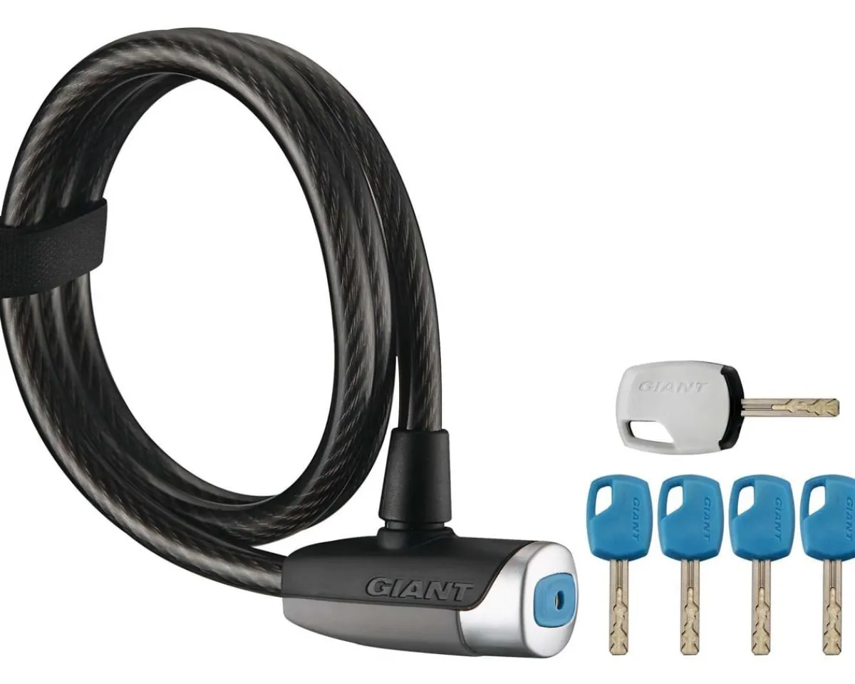 Giant Bike Locks|SureLock Flex Key 12 Cable Lock (12mm x 185cm)