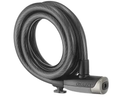 Giant Bike Locks|Surelock Flex Key Coil 15 Cable Lock (Matte Black)