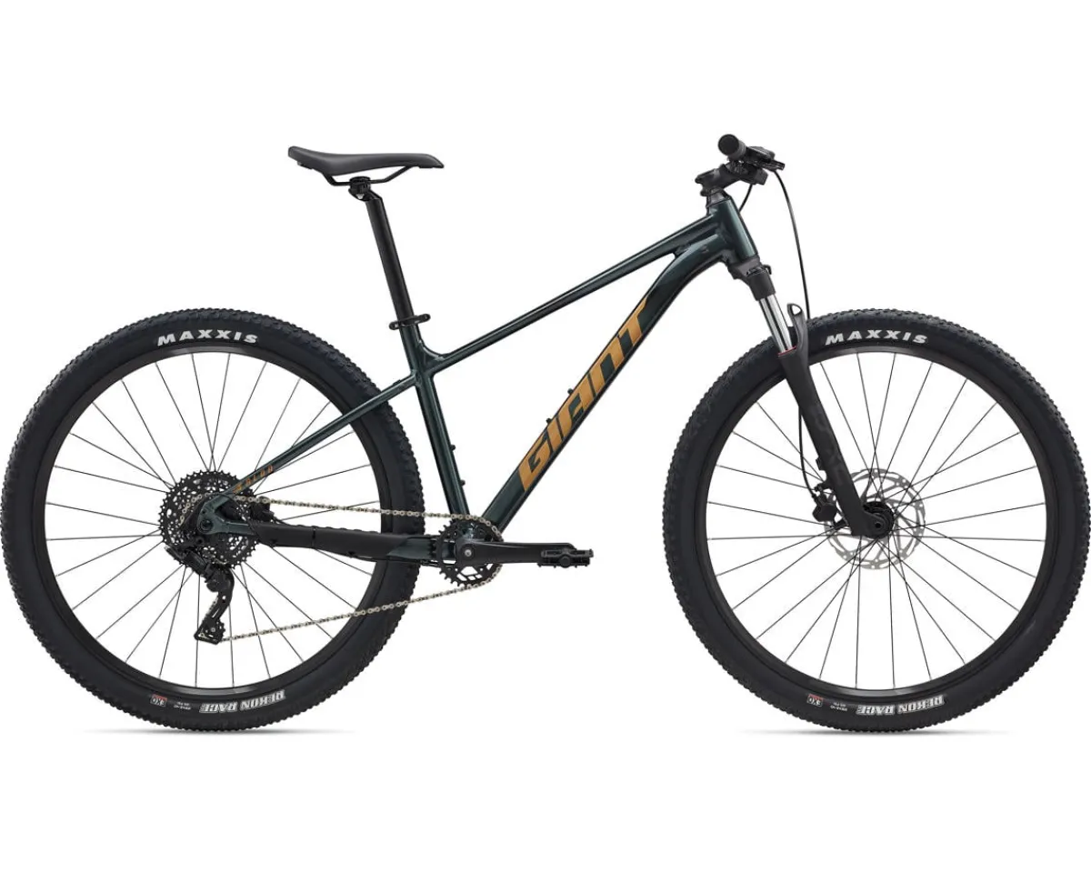Giant Mountain Bikes|Giant Bikes|Talon 29 2 Mountain Bike (Asphalt Green) (S)