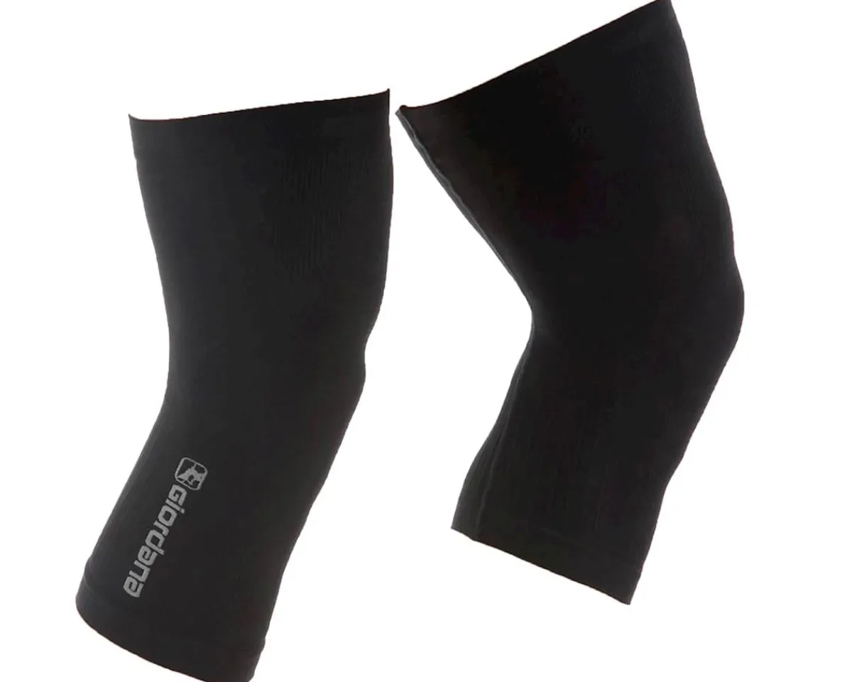 Giordana Clothing Accessories|Knitted Dryarn Knee Warmers (Black) (XS/S)