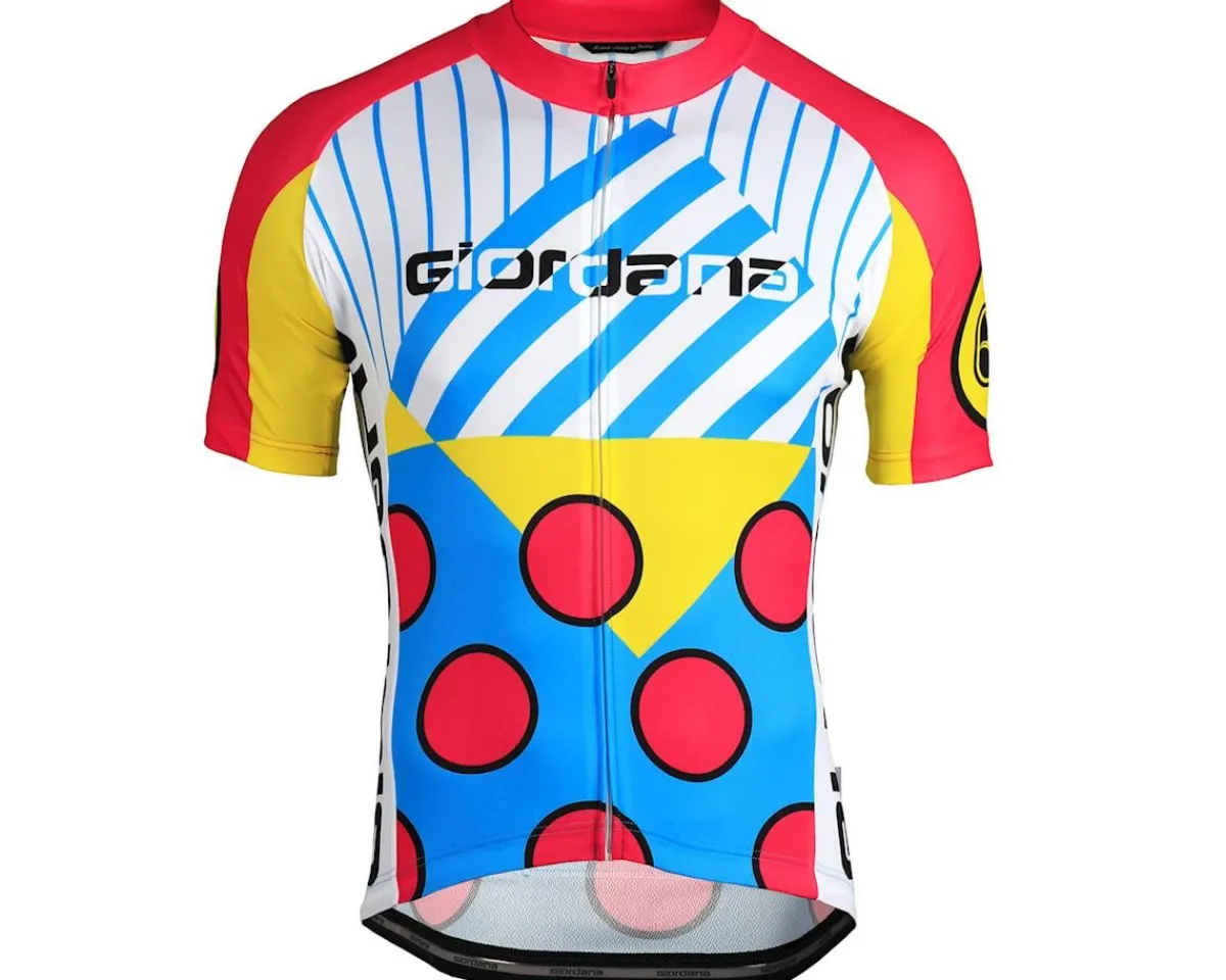 Giordana Jerseys|Summer Essentials|Motivo Jersey (Magenta/Yellow/Blue/White) (S)