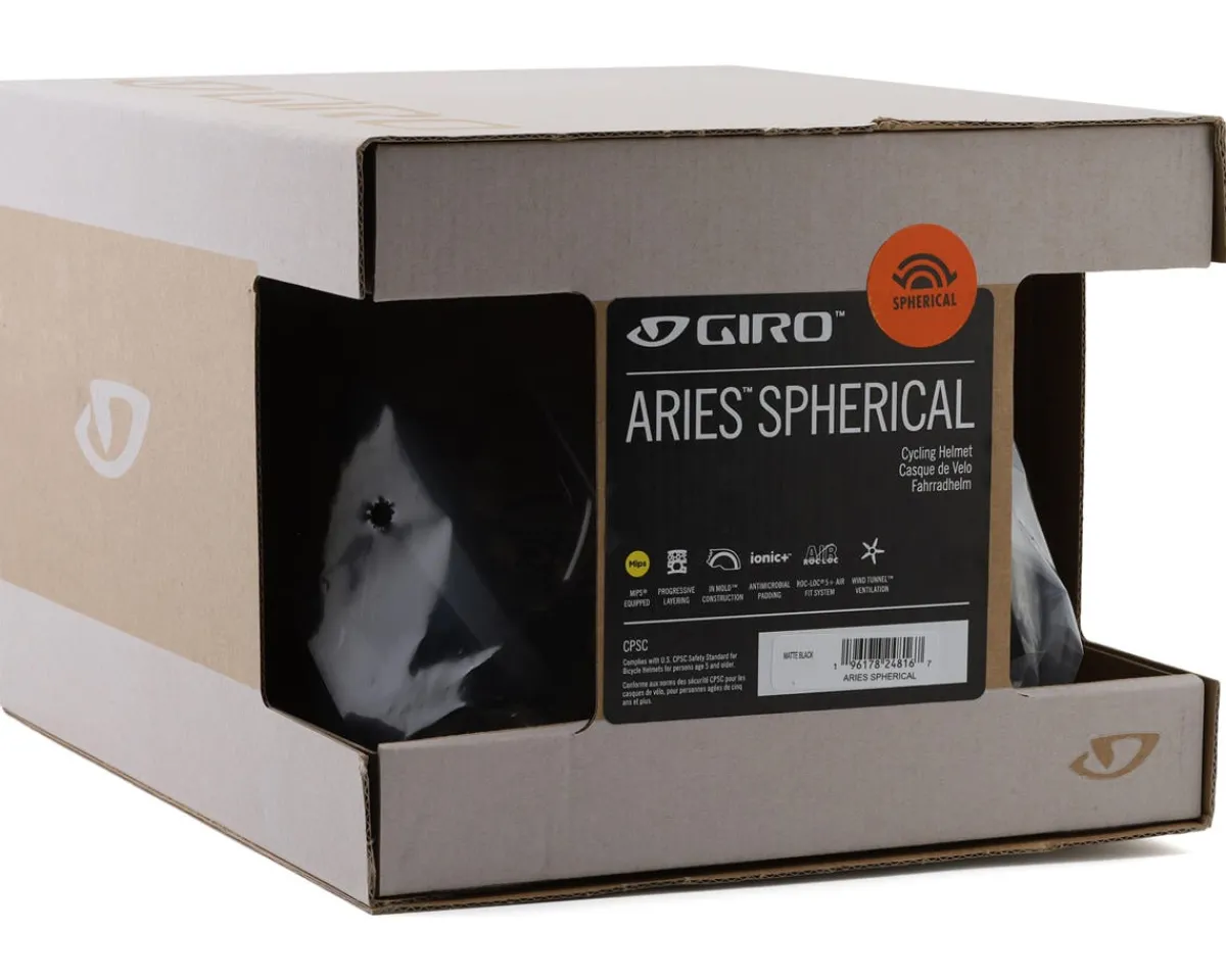 Giro Helmets|Holiday Shopping|Aries Spherical MIPS Helmet (Matte Black) (S)