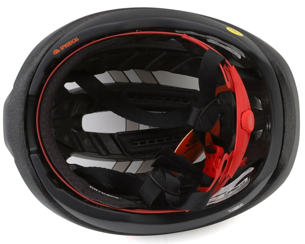 Giro Helmets|Helmets|Aries Spherical MIPS Helmet (Matte Carbon/Red) (S)