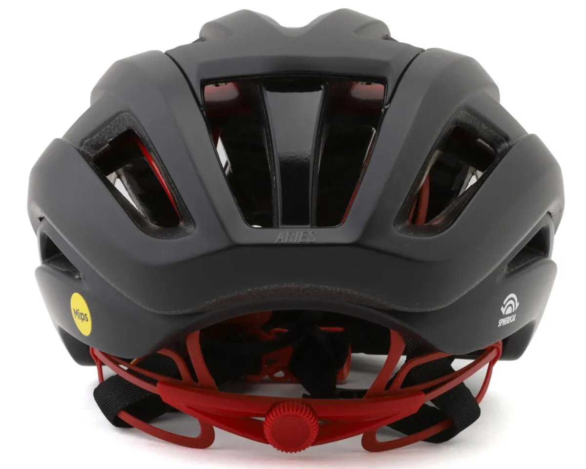 Giro Helmets|Helmets|Aries Spherical MIPS Helmet (Matte Carbon/Red) (S)