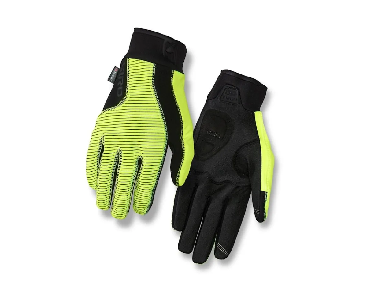 Giro Clothing Accessories|High Vis & Reflective|Blaze 2.0 Gloves (Yellow/Black) (S)