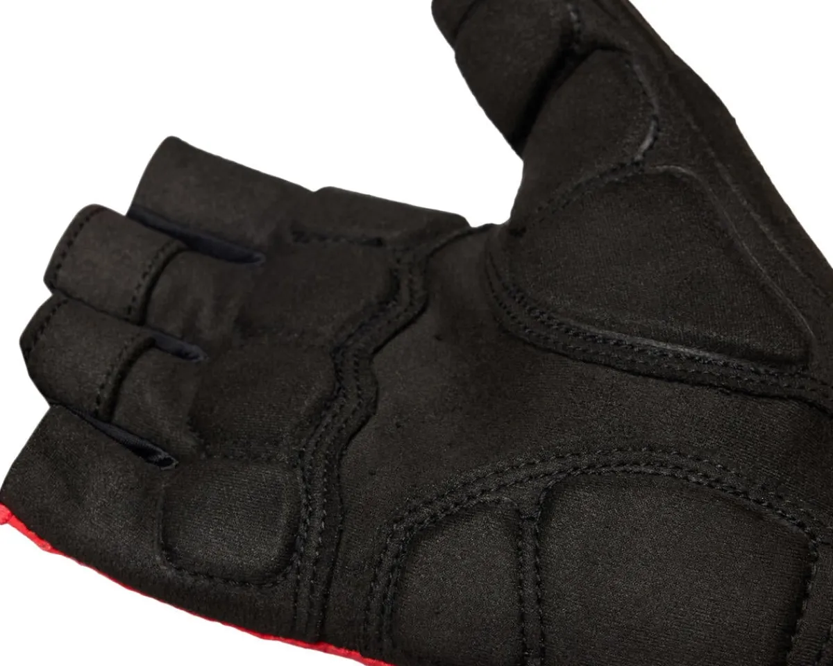 Giro Clothing Accessories|Bravo II Gel Short Finger Gloves (Flame Red) (M)