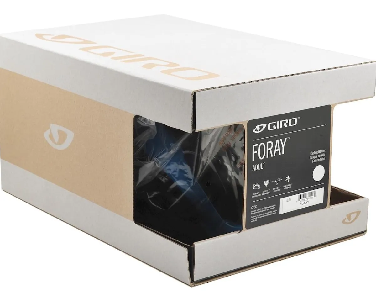 Giro Helmets|Helmets|Foray Road Helmet (Blue/Black) (L)