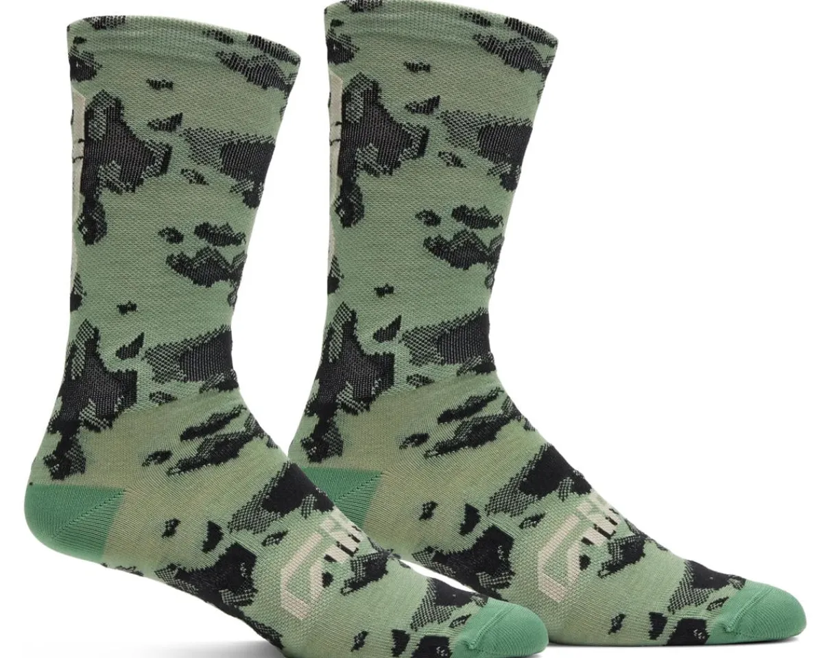 Giro Clothing Accessories|Shoes, Socks, & Footwear|Seasonal Merino Wool Socks (Motion Green) (S)