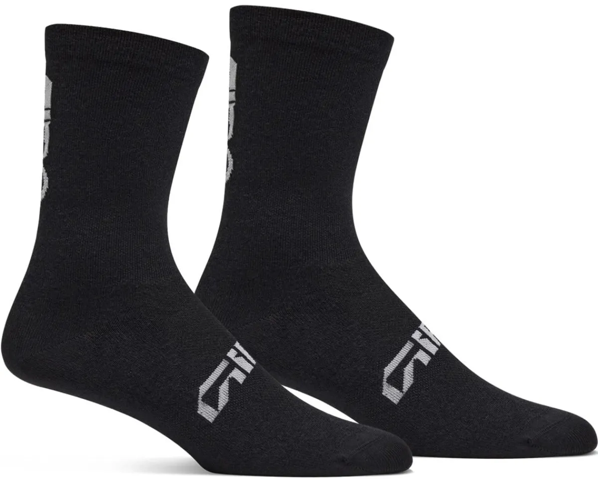 Giro Clothing Accessories|Shoes, Socks, & Footwear|Seasonal Merino Wool Socks (Black) (S)