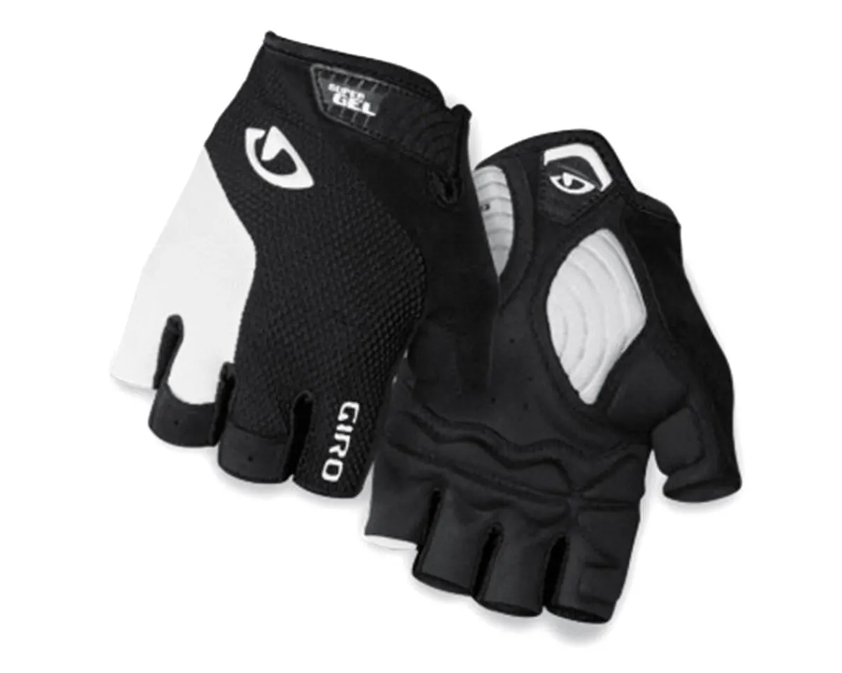 Giro Clothing Accessories|Summer Essentials|Strade Dure Supergel Short Finger Gloves (White/Black) (XL)
