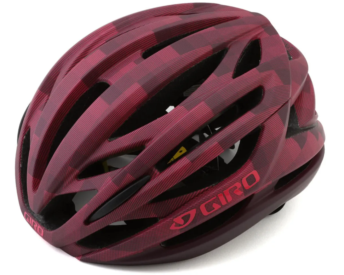 Giro Helmets|Syntax MIPS Helmet (Matte Dark Cherry/Towers) (M)