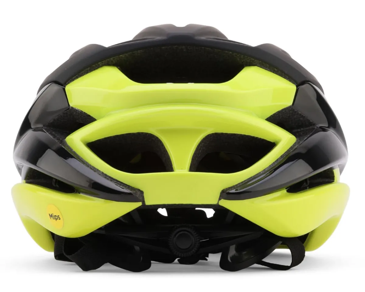 Giro Helmets|High Vis & Reflective|Syntax MIPS Road Helmet (Matte Black/Hi Viz) (M)
