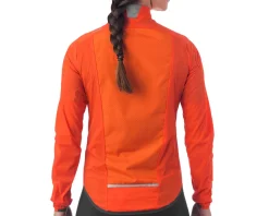Giro Jackets & Vests|Women'S|Women's Chrono Expert Wind Jacket (Vermillion) (M)