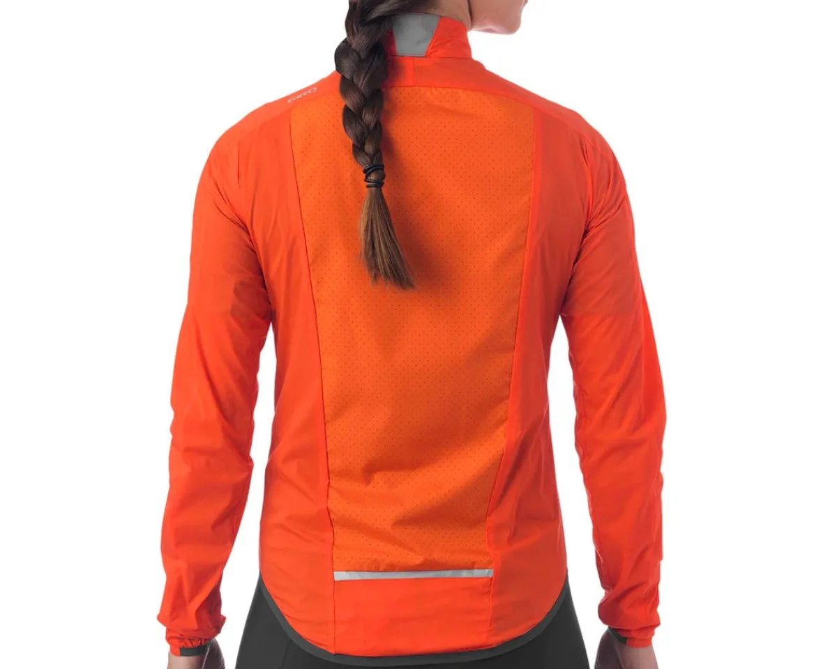 Giro Jackets & Vests|Women'S|Women's Chrono Expert Wind Jacket (Vermillion) (M)