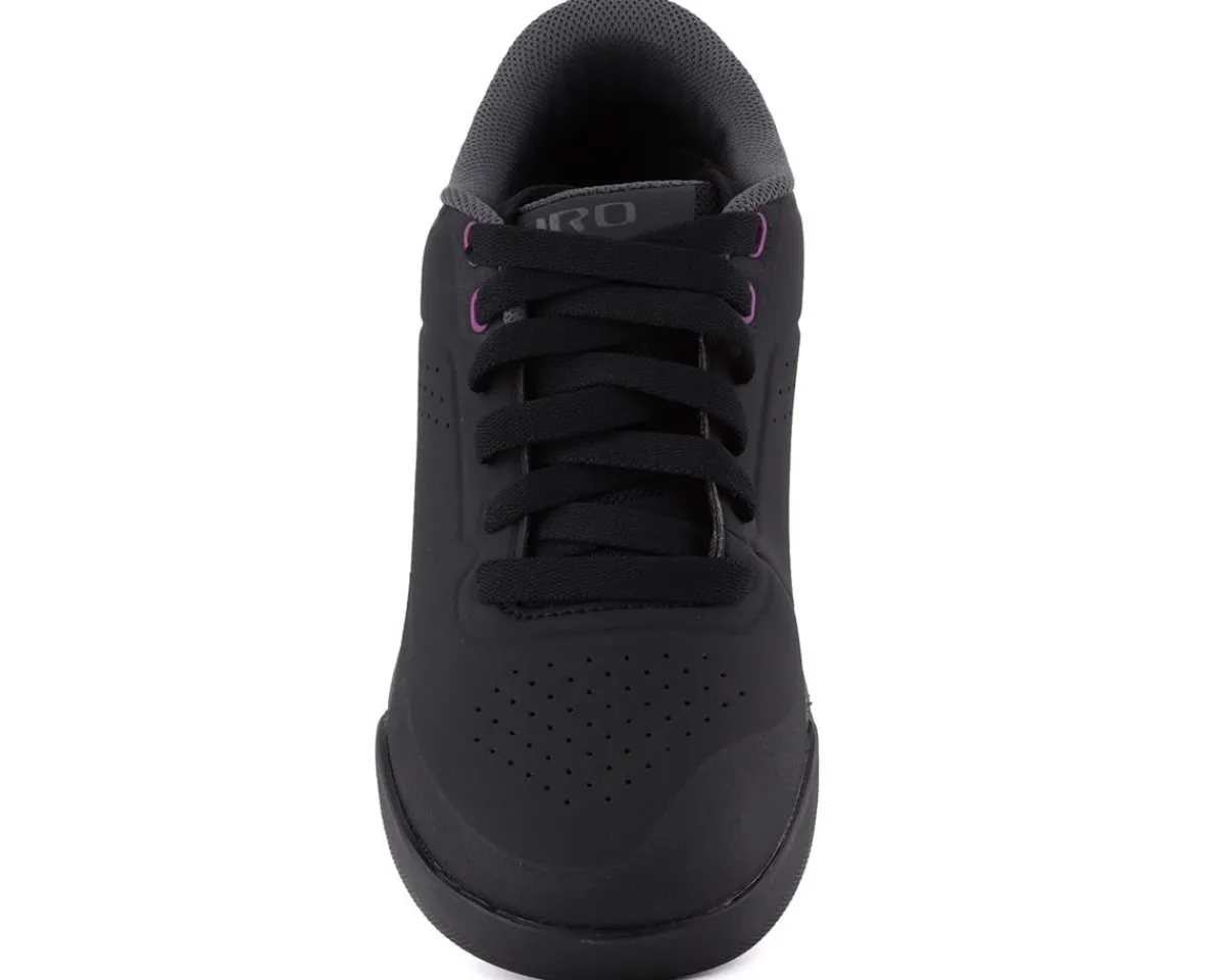 Giro Shoes|Women'S|Women's Latch Flat Pedal Mountain Shoes (Black) (40)