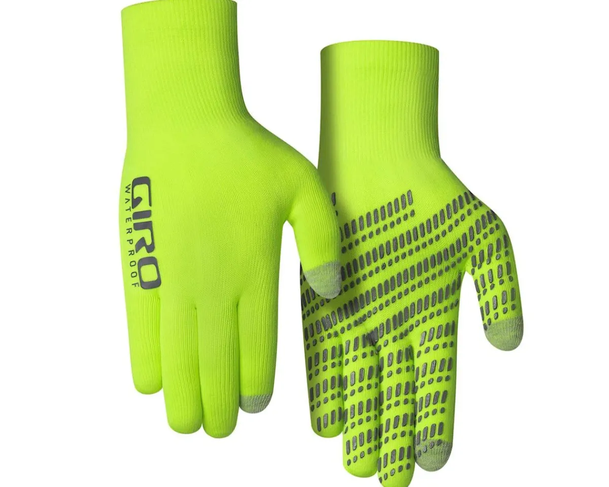 Giro Clothing Accessories|High Vis & Reflective|XNETIC H20 Glove (Highlight Yellow) (XL)