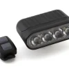 Gloworm Bike Lights|CX Core Headlight (Black) (1750 Lumens)