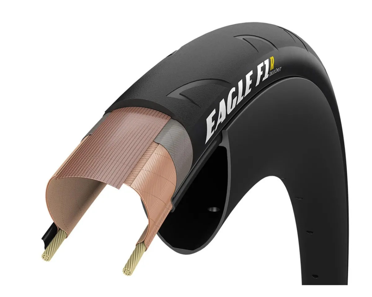 Goodyear E-Bike Parts|Tires|Eagle F1 R Road Tire (Black) (700c) (30mm) (Folding) (Dynamic UHP/R:Shield)
