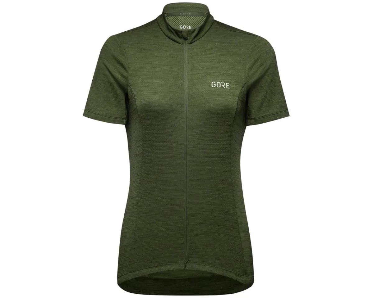 Gore Wear Women'S|Jerseys|C3 Jersey (Utility Green) (Women's) (M)