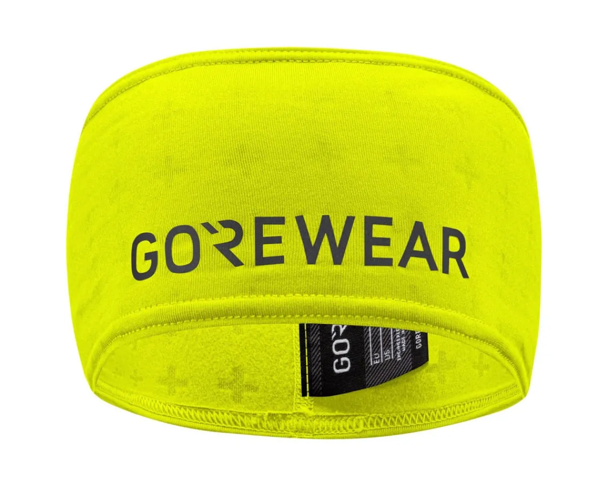 Gore Wear Clothing Accessories|High Vis & Reflective|Essence Thermo Headband (Neon Yellow) (Universal Adult)