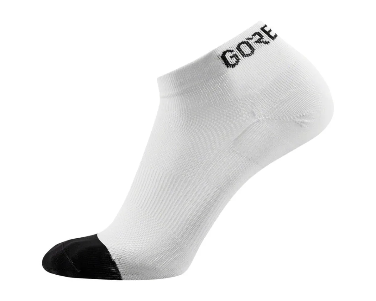 Gore Wear Clothing Accessories|Shoes, Socks, & Footwear|Essential Short Socks (White) (M)