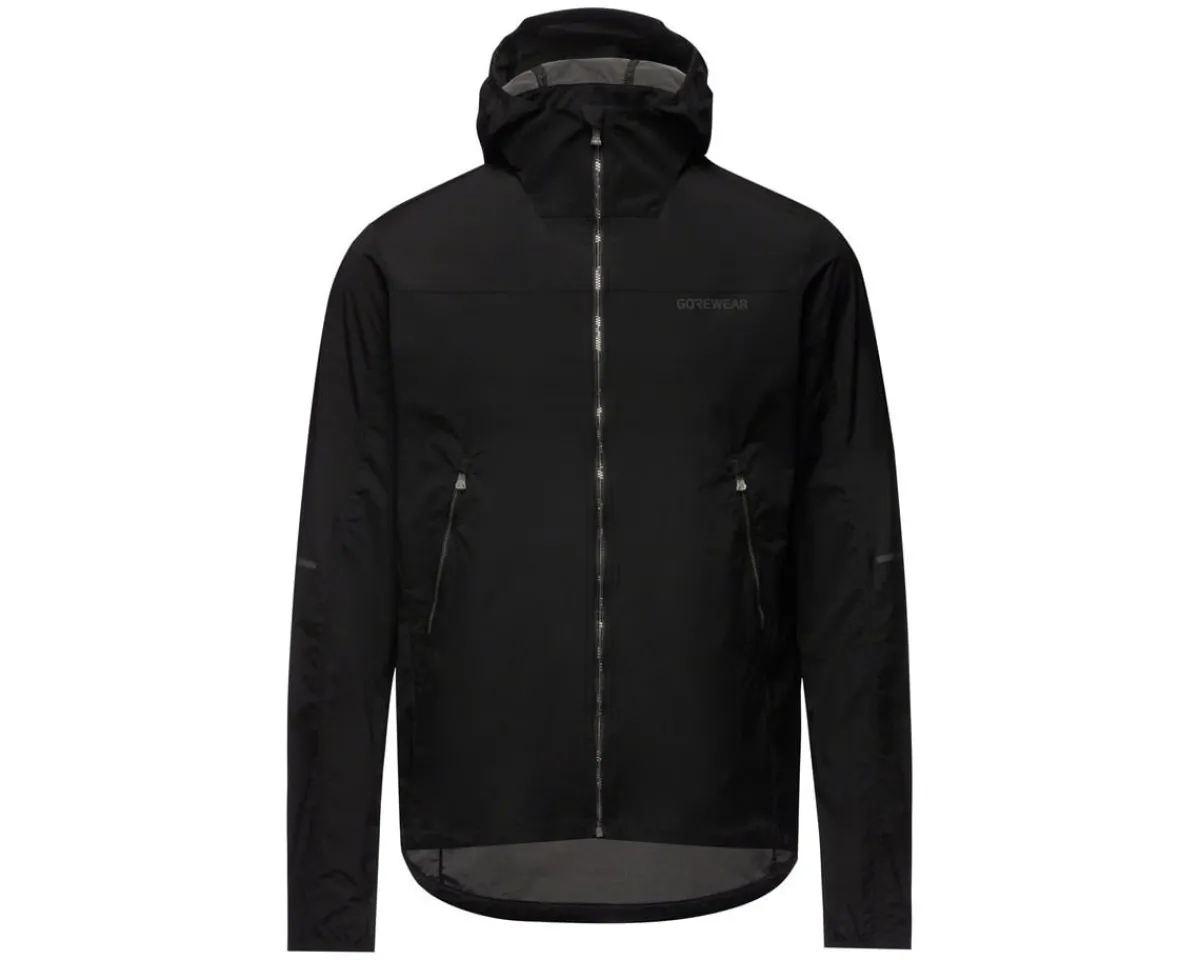 Gore Wear Jackets & Vests|Fernflow Hooded Windbreaker (Black) (Men's) (S)