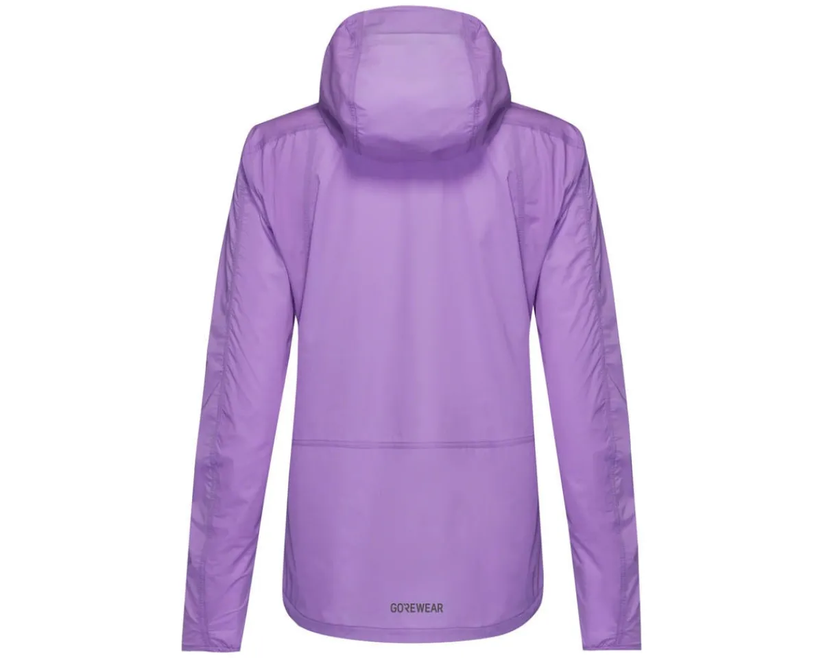 Gore Wear Jackets & Vests|Women'S|Fernflow Hooded Windbreaker (Purple) (Women's) (S)
