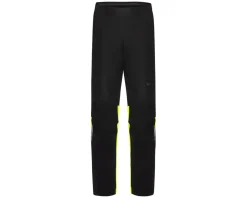 Gore Wear High Vis & Reflective|Tights & Pants|Glidewheel Gore-Tex Pants (Black/Yellow) (Men's) (M)